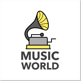 Music World Posters and Art